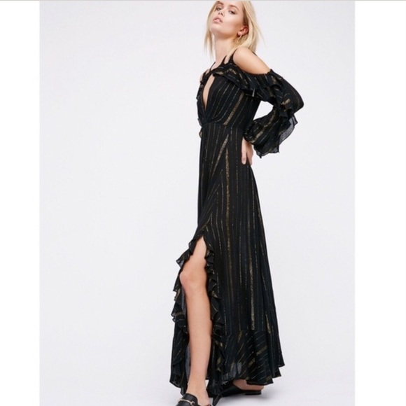 Free People Huxley Gauzy Maxi Dress Endless Summer Size XS
